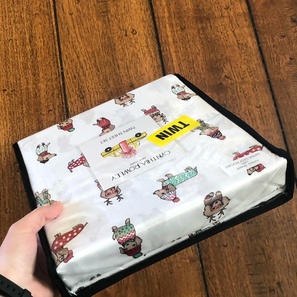 Cynthia Rowley Bedding Winter Dachshund Bed Sheets Poshmark